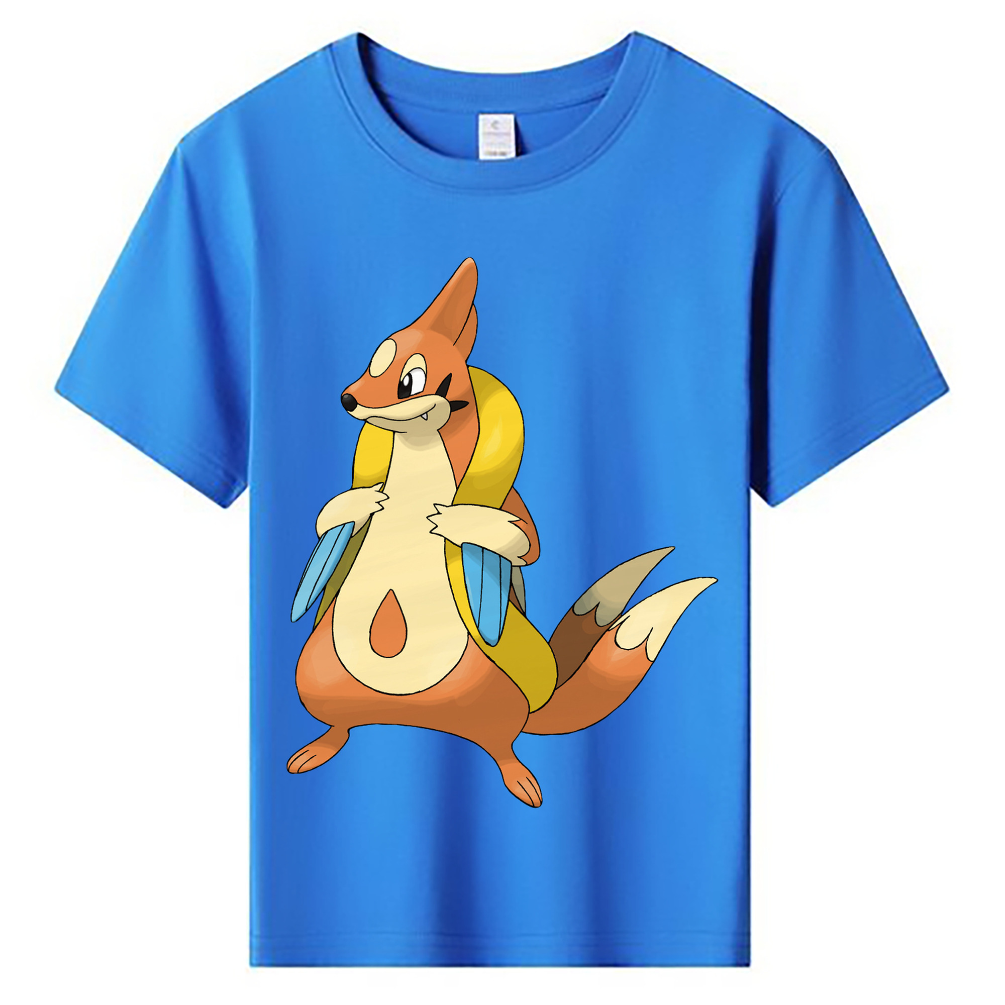 （画像用） ポケットモンスター Pokémon 綿100％キッズTシャツ（フロントプリント）